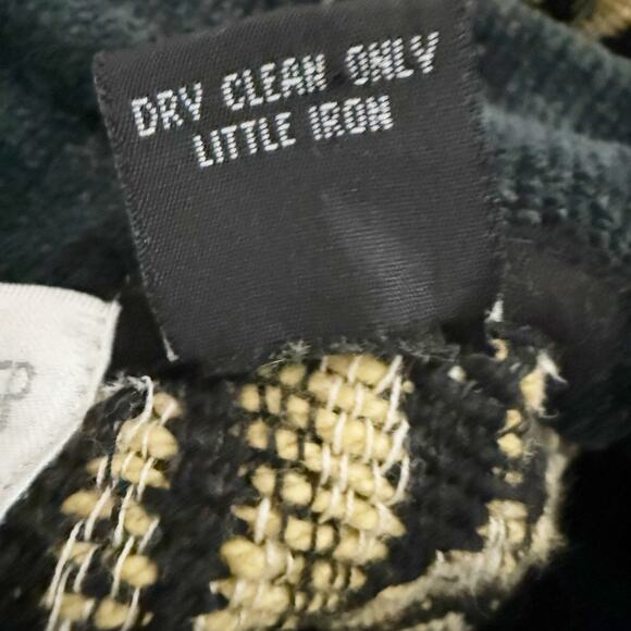 CASUAL CORNER & CO | Vintage Cotton Leopard Print Jacket Coat Thick | Size Large - Picture 5 of 6